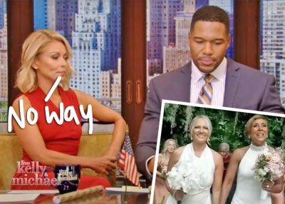 Kelly Ripa SNUBBED Robin Roberts Wedding Because Of Feud With Michael Strahan: REPORT - perezhilton.com - USA
