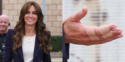 Here's How Princess Catherine Injured Her Fingers After Fans Notice Bandages During Royal Visit - www.justjared.com - county Sutton