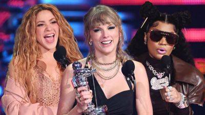 MTV VMAs 2023 Complete Winners List: Taylor Swift Takes Video Of The Year, Shakira, Nicki Minaj, Ice Spice & More Take Trophies - deadline.com - USA - city Columbia