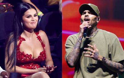 Selena Gomez’s reaction to Chris Brown’s MTV VMA nomination goes viral - www.nme.com