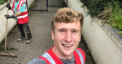 This Morning star Matty Lock, 19, seen helping community in final pic before tragic death - www.ok.co.uk