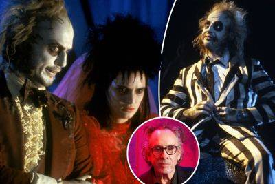 Tim Burton: ‘Beetlejuice’ sequel has 2 days left of filming after strikes end - nypost.com
