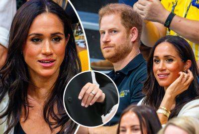 So THIS Is Why Meghan Markle Hasn't Been Wearing Prince Harry's Engagement Ring At Invictus Games! - perezhilton.com - Britain - Germany