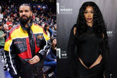 Drake And SZA Confirm Collaboration With Artwork Featuring Halle Berry Getting Slimed - etcanada.com