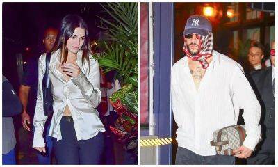 Kendall Jenner and Bad Bunny enjoyed a romantic dinner at their go-to NYC restaurant - us.hola.com - New York - Puerto Rico