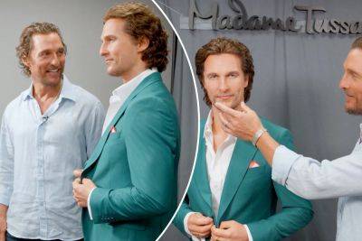 Matthew McConaughey is mind ‘blown’ after seeing his wax figure: ‘It’s alive’ - nypost.com - New York