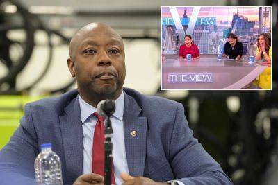 Tim Scott fires back at ‘The View’ over relationship status ‘concern’ - nypost.com - USA - state Mississippi - county Scott - Virginia - South Carolina - city Savannah