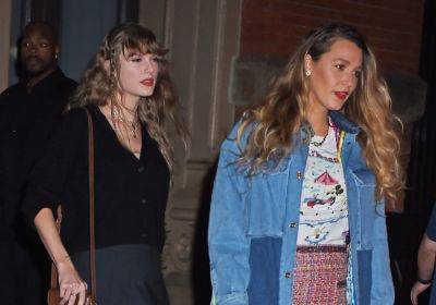 Taylor Swift & Blake Lively Enjoy Girls’ Night Out In NYC - etcanada.com - New York - New York - Indiana - county Reynolds