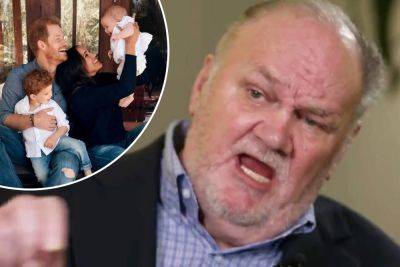 Thomas Markle trashes ‘cruel’ Prince Harry and Meghan Markle — begs to see grandkids - nypost.com - Britain - California