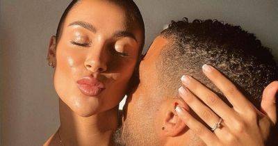 Love Island's Cally Jane Beech engaged to SAS star and shows off first look at giant ring - www.ok.co.uk