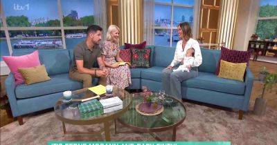 Ferne McCann's baby has 'poo explosion' while cuddling Holly Willoughby on This Morning - www.ok.co.uk