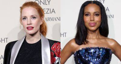 Jessica Chastain, Kerry Washington, & More Stars Step Out for Armani's One Night in Venice Event - www.justjared.com - Italy - Washington - Washington