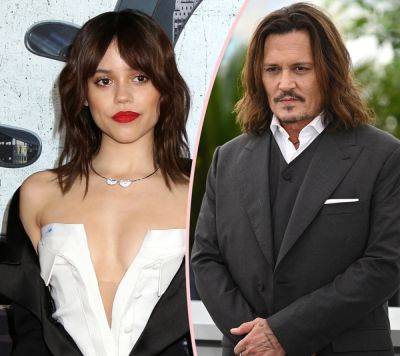 Johnny Depp & Jenna Ortega React To Rumor That They Are Dating! - perezhilton.com