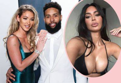 Kim Kardashian 'Hanging Out' With Odell Beckham Jr. -- And He Broke Up With Lauren Wood! - perezhilton.com - city Sanchez - city Baltimore