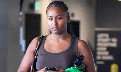 Sasha Obama practices self-care at the spa in an all-green sporty look - us.hola.com - Spain - France - New York - Los Angeles - Los Angeles - New York - Madrid