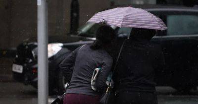 Greater Manchester's weather hour-by-hour as region hit by heavy rain warning - www.manchestereveningnews.co.uk - Scotland - Manchester - borough Manchester