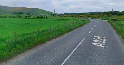 Motorcyclist rushed to hospital after crash on Scots road - www.dailyrecord.co.uk - Scotland - Beyond