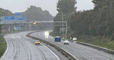 Police issue arrest update after pedestrian struck by car and killed on M62 - www.manchestereveningnews.co.uk - Manchester