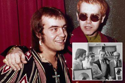 Elton John’s longtime lyricist Bernie Taupin reflects on their life of music in new memoir - nypost.com