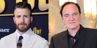 Chris Evans Reacts to Quentin Tarantino's 'Diss' of Marvel Actors, & His Opinion Might Surprise You - www.justjared.com