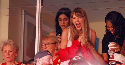 Taylor Swift 'confirms' Travis Kelce romance as she joins his mum at NFL game - www.ok.co.uk - USA - Chicago - Taylor - state Missouri - county Travis