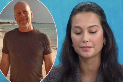 Emma Heming Emotionally Admits It's 'Hard To Know' If Bruce Willis Is Even Aware Of His Own Dementia Anymore - perezhilton.com