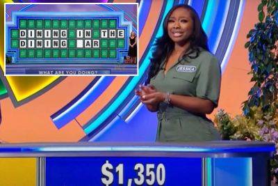 That gasp! ‘Wheel of Fortune’ contestant epically fails nearly-completed puzzle - nypost.com - USA