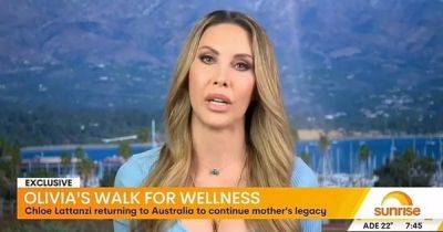 Heartbreaking moment Olivia Newton-John's daughter breaks down on live TV - www.ok.co.uk - Australia - city Melbourne