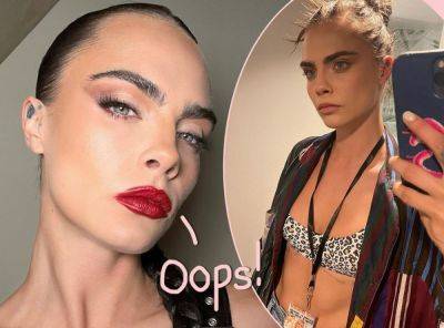 Cara Delevingne Goes Topless To Show New Tattoo -- But Fans Can't Stop Looking At The SPELLING ERROR! - perezhilton.com - Italy - city Paper