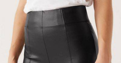 M&S’ hugely popular 'waist-defining' leather look leggings are back - www.ok.co.uk - Britain