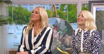 Iconic TV star hilariously paints This Morning's Holly and Josie - 'that's Ben Shephard' - www.ok.co.uk