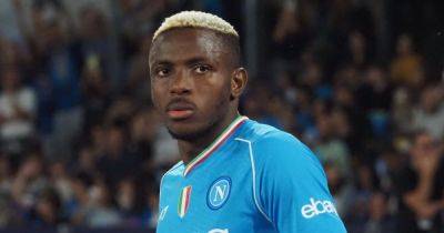 Napoli confirm Victor Osimhen bids amid Manchester United interest - www.manchestereveningnews.co.uk - Manchester - Nigeria - Adidas