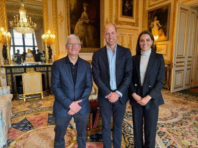 Kate Middleton And Prince William Welcome Apple CEO At Windsor Castle - etcanada.com - New York - Singapore