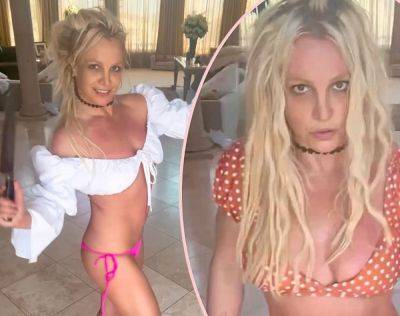 Britney Spears Addresses Cops Visiting Her Home & Asks Fans To Stop Calling Them Over Knife Video! - perezhilton.com