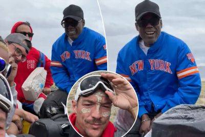 Chris Rock, Diplo escape Burning Man after hitching ride in back of fan’s pickup truck - nypost.com - New York - county San Diego - state Nevada - Columbia