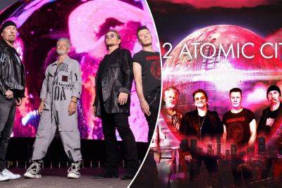 U2 drops punky ‘Atomic City’ single before Vegas residency opens: review - nypost.com - Ireland - Las Vegas - county Rock - city Sin