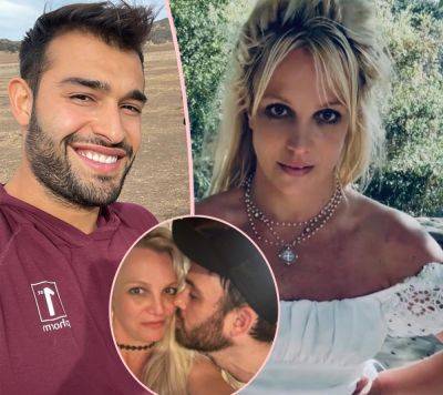 Britney Spears Says She’s Taking Sam Asghari Divorce ‘One Day At A Time' As She Gets Cozy With Manager Cade Hudson - perezhilton.com
