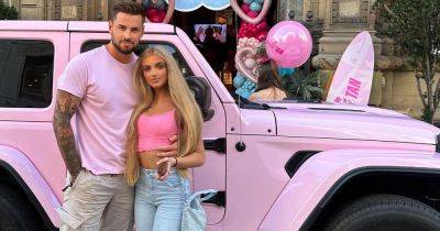 Katie Price's on-off boyfriend Carl Woods poses for sweet snap with Princess Andre - www.ok.co.uk