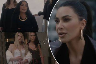 Kim Kardashian spooks fans with creepy trailer for ‘American Horror Story: Delicate’ - nypost.com - USA - county Story