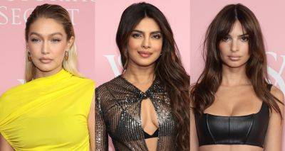 Gigi Hadid, Priyanka Chopra, Emily Ratajkowski, & More Stars Step Out for Victoria's Secret Celebrates The Tour Event - www.justjared.com - New York - city Lima