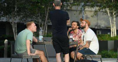 Corrie stars Colson Smith, Jack P Shepherd and Ben Price soak up September heatwave - www.ok.co.uk - Manchester