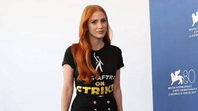 Jessica Chastain Was ‘Nervous’ to Promote ‘Memory’ at Venice Film Festival During Strikes: ‘Some People on My Team Advised Me Against It’ - variety.com