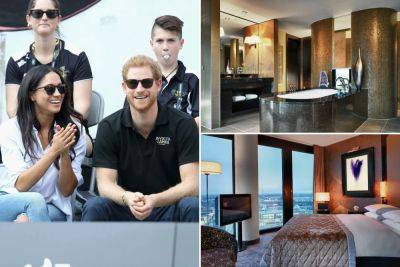 Prince Harry, Meghan Markle ‘splash $2500-a-night on ritzy hotel’ for Invictus Games - nypost.com - Britain - Germany