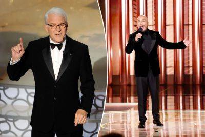 Steve Martin jokes hosting is ‘not for the squeamish’ after Jo Koy’s Golden Globes performance - nypost.com