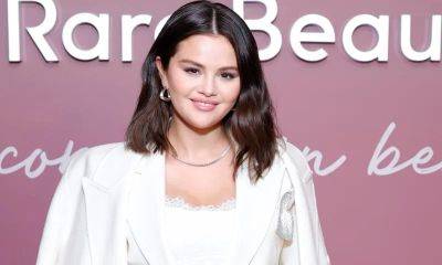 Selena Gomez looks unbothered in stunning white corset and pantsuit amid controversy - us.hola.com - Los Angeles