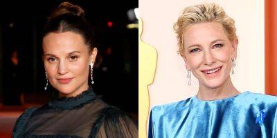 Alicia Vikander Joins Forces With Cate Blanchett in New Comedy 'Rumours' - www.justjared.com