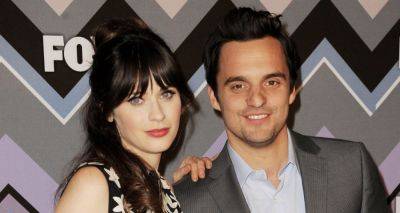 Jake Johnson & Zooey Deschanel Have 'New Girl' Reunion at 'Self Reliance' Premiere - www.justjared.com - Los Angeles - county Johnson - city Sandoval