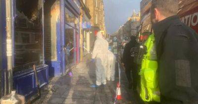 Scots shop gutted by blaze as neighbours flee home in middle of the night - www.dailyrecord.co.uk - Scotland