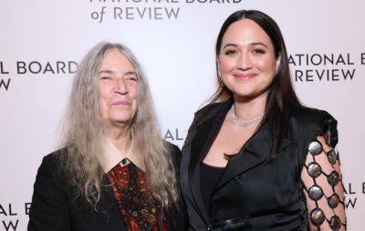 Patti Smith makes first public appearance since her hospitalisation to honour Lily Gladstone - www.nme.com - county Martin