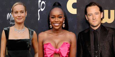 Brie Larson, Lewis Pullman & Aja Naomi King Represent 'Lessons in Chemistry' at Critics Choice Awards 2024 - www.justjared.com - county Lewis - Santa Monica - city Pullman, county Lewis